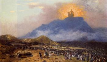 Jean-Leon Gerome : Moses on Mount Sinai